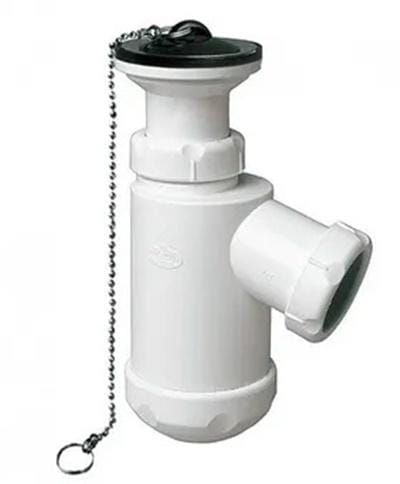ALIAXIS - Sifón botella S-61 salida inclinada lavabo bidé 1.1/4"