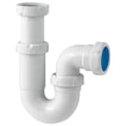 ALIAXIS - Sifón curvo extensible S31 horizontal 1.1/4"