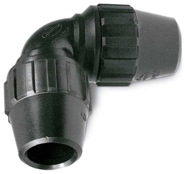 Sin Marca - Enlace acodado 90° 20 Fitting Gama'55