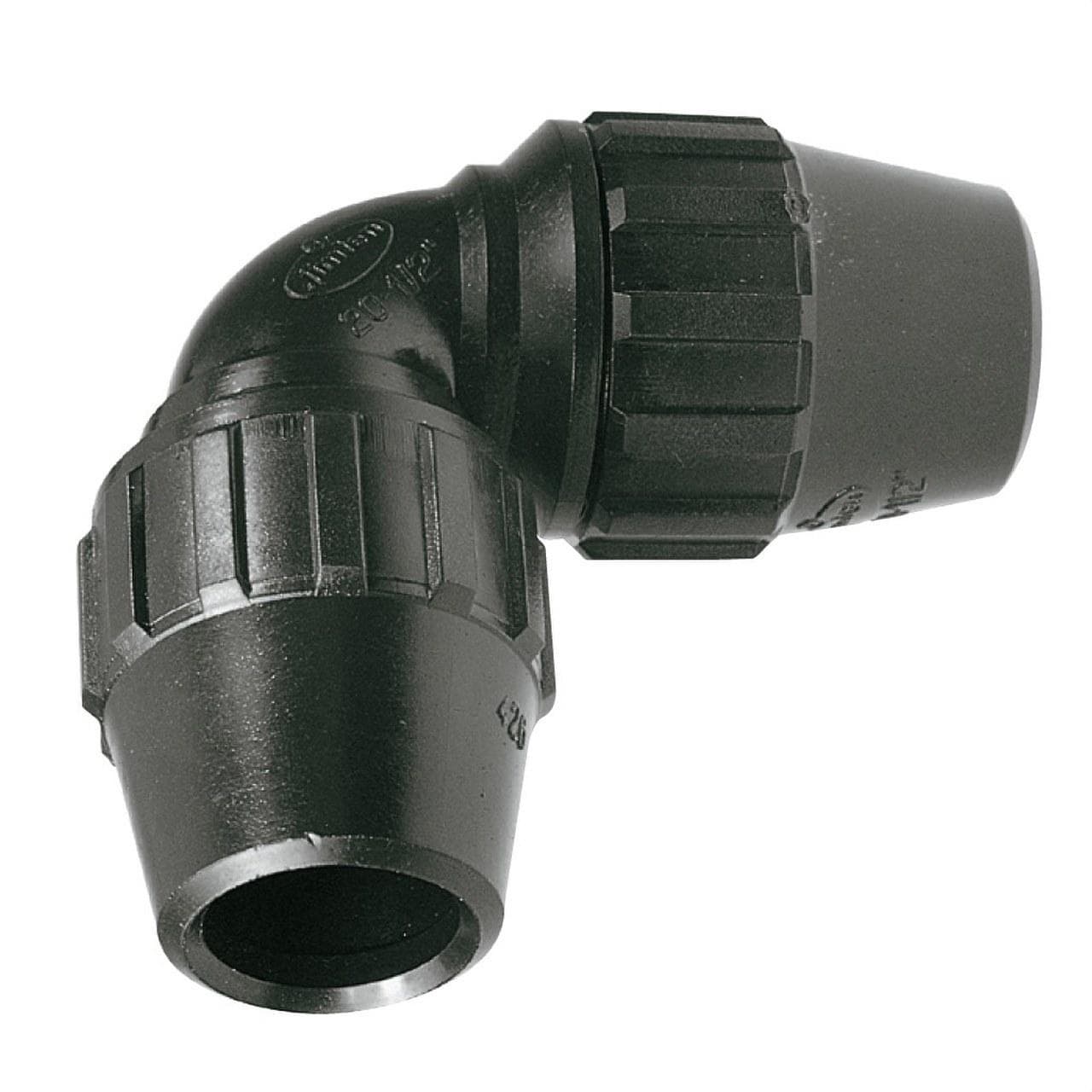 Sin Marca - Enlace acodado 90° 40 Fitting Gama'55