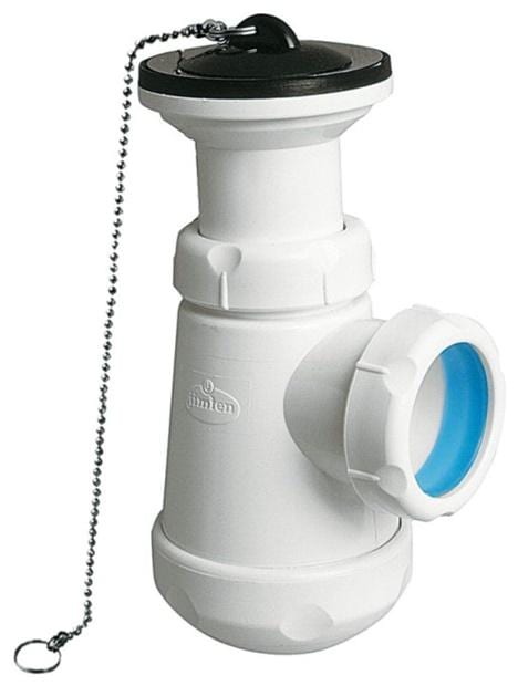 ALIAXIS - Sifón botella corto extensible S-84 horizontal 1.1/4"