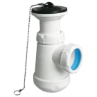 ALIAXIS - Sifón botella corto extensible S-84 horizontal 1.1/4"