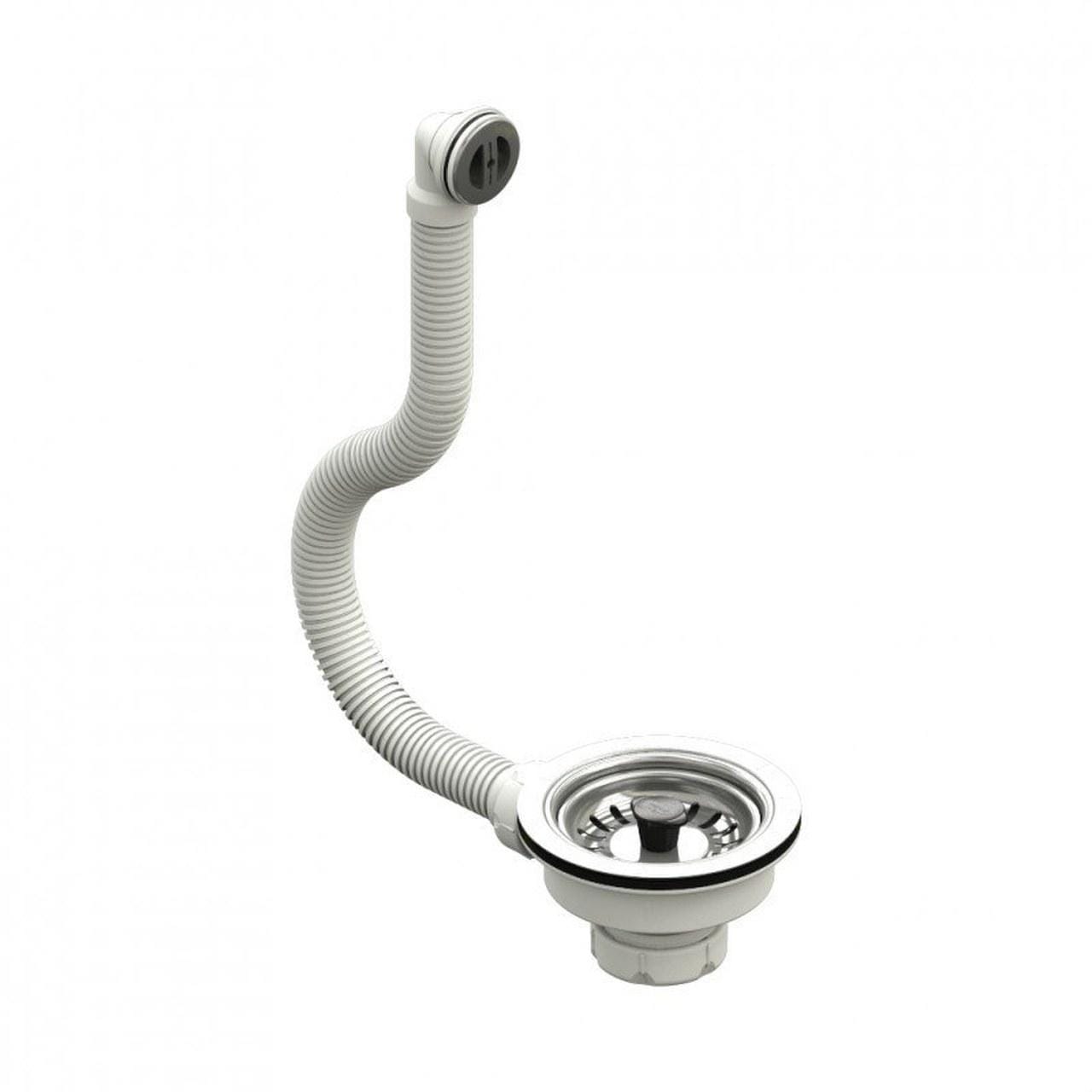 Sin Marca - Válvula cesta rebosadero flexible S-337 1.1/2"x115