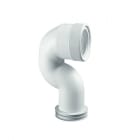 ALIAXIS - Manguito inodoro elástico acodado S386 ajustable interior 110