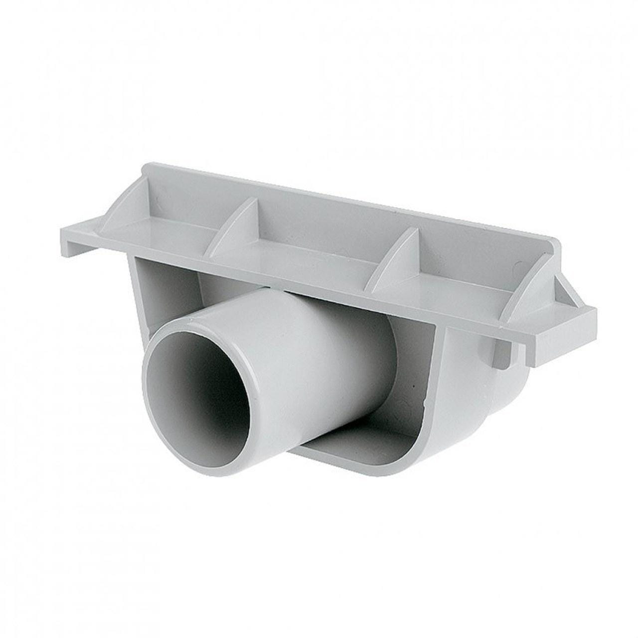 ALIAXIS - Tapón / salida para canal S323 170-d. 40 gris claro