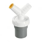 ALIAXIS - Enlace mixto M PVC A122 doble toma auxiliar