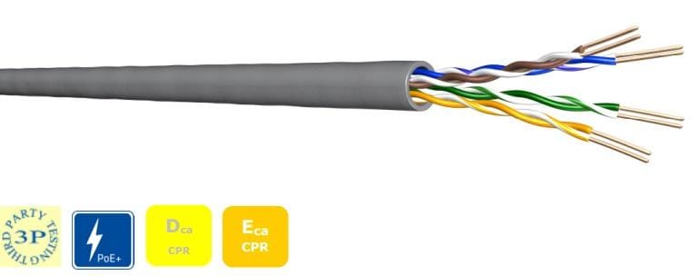 PRYSMIAN - Cable UC300 S24 Cat.5e U/UTP AWG 24,  300 MHz,  Dca-  Caja 305 m
