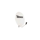 TELEVES - ANTENA PARABOLICA OFF-SET HIERRO DISCO 650 BLANCO