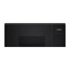 SIEMENS-LB - Microondas electrónico con grill iQ500 apertura lateral izquierda 20 litros cristal negro con acero inoxidable