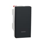 Schneider Electric - Pulsador 1 modulo LED localización antracita