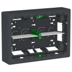 Schneider Electric - Caja superficie 2x8 módulos antracita