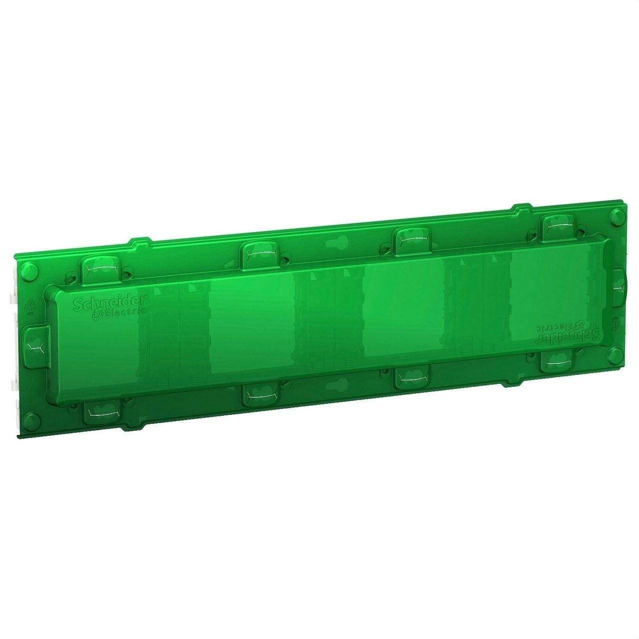 Schneider Electric - Bastidor 10 módulos con protector