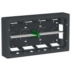 Schneider Electric - Caja superficie 2x10 módulos antracita