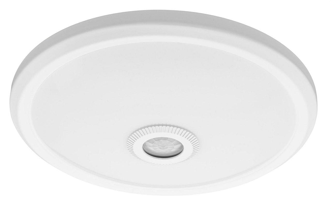 JISO - Plafón LED con sensor infrarrojo 27020 4000K 20W blanco técnico