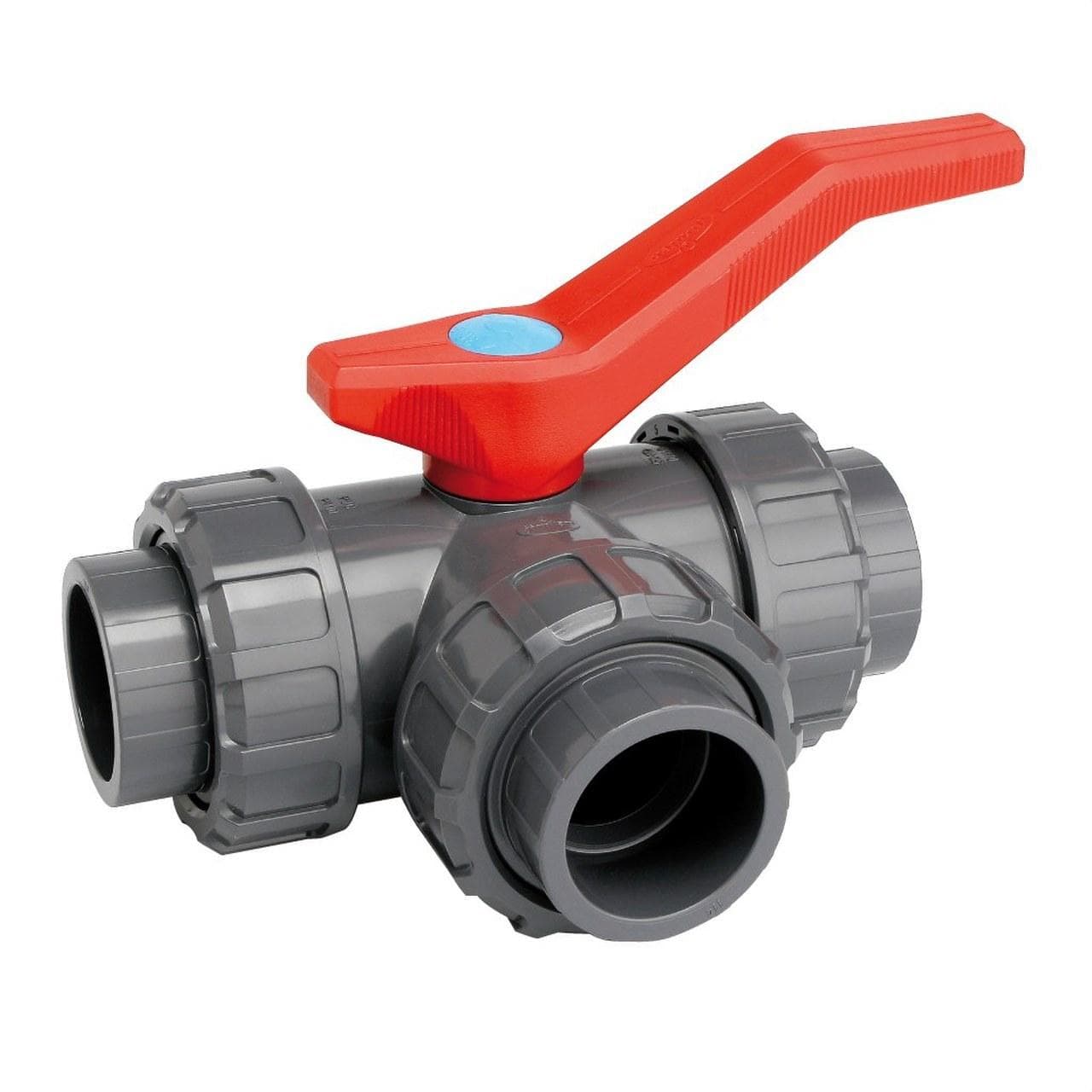 ALIAXIS - VALV.ESFERA 3 VIAS PVC 40 ENCOLAR