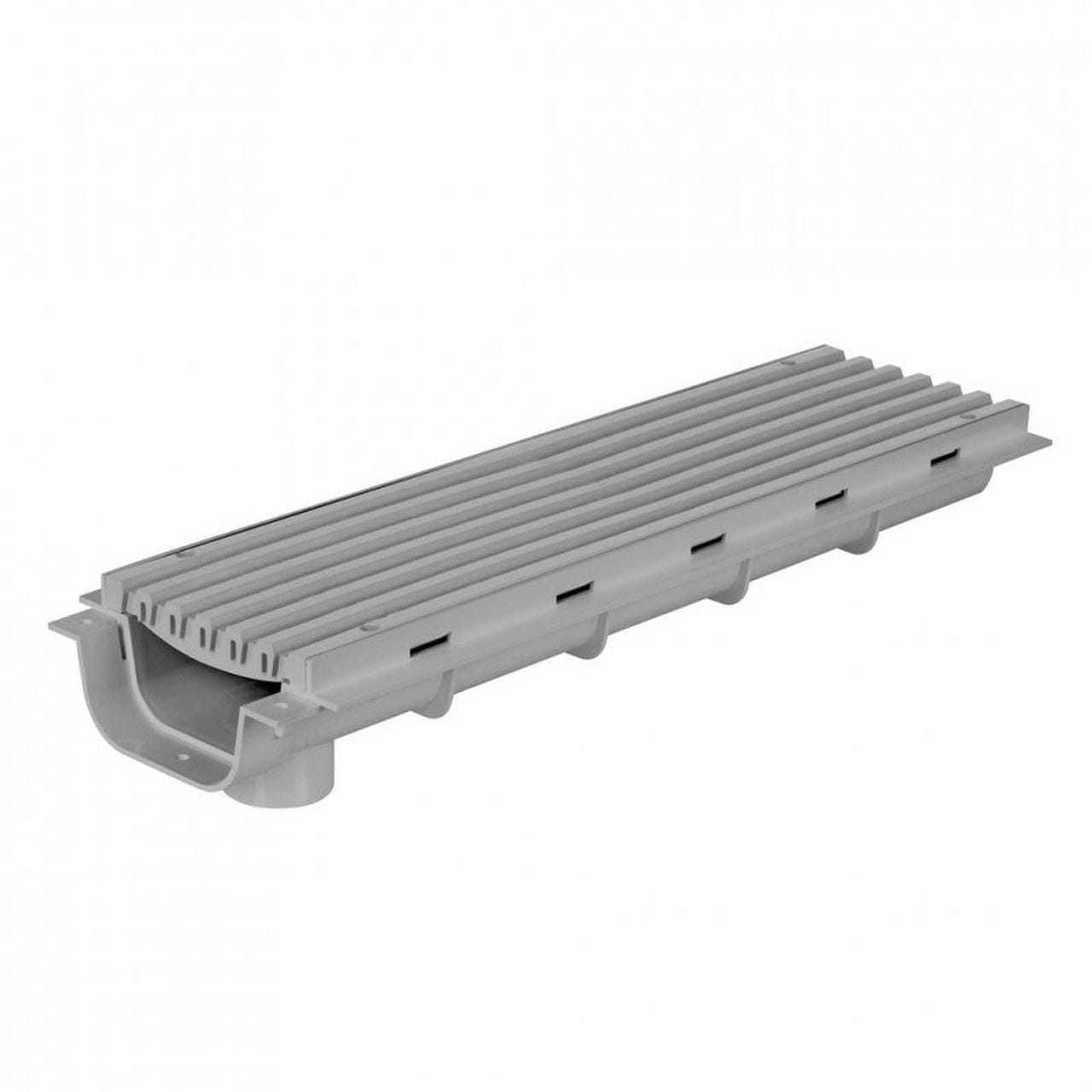 ALIAXIS - Canaleta PVC S498 500mm gris
