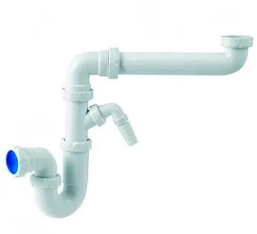 ALIAXIS - Sifón curvo S304 desplazado 1.1/2"