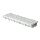 ALIAXIS - Canal con rejilla piscina S322 500mm gris claro