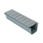 ALIAXIS - Canaleta con rejilla S241 510x170 gris