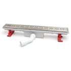 ALIAXIS - Canaleta S-751 con rejilla diámetro 40/50 M 50x650mm