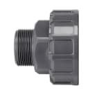 ALIAXIS - Válvula esfera PVC desmontable 40-1.1/4" enlace M