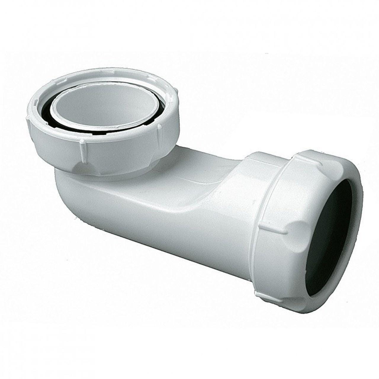 ALIAXIS - Codo extraplano con tuerca 1.1/2"x40 A-71