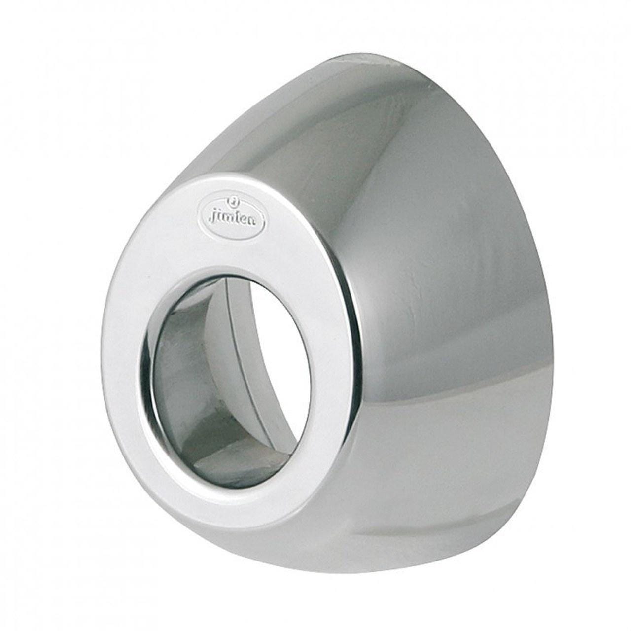 ALIAXIS - Plafón embellecedor ovalado ABS S123 diámetro 40 cromo