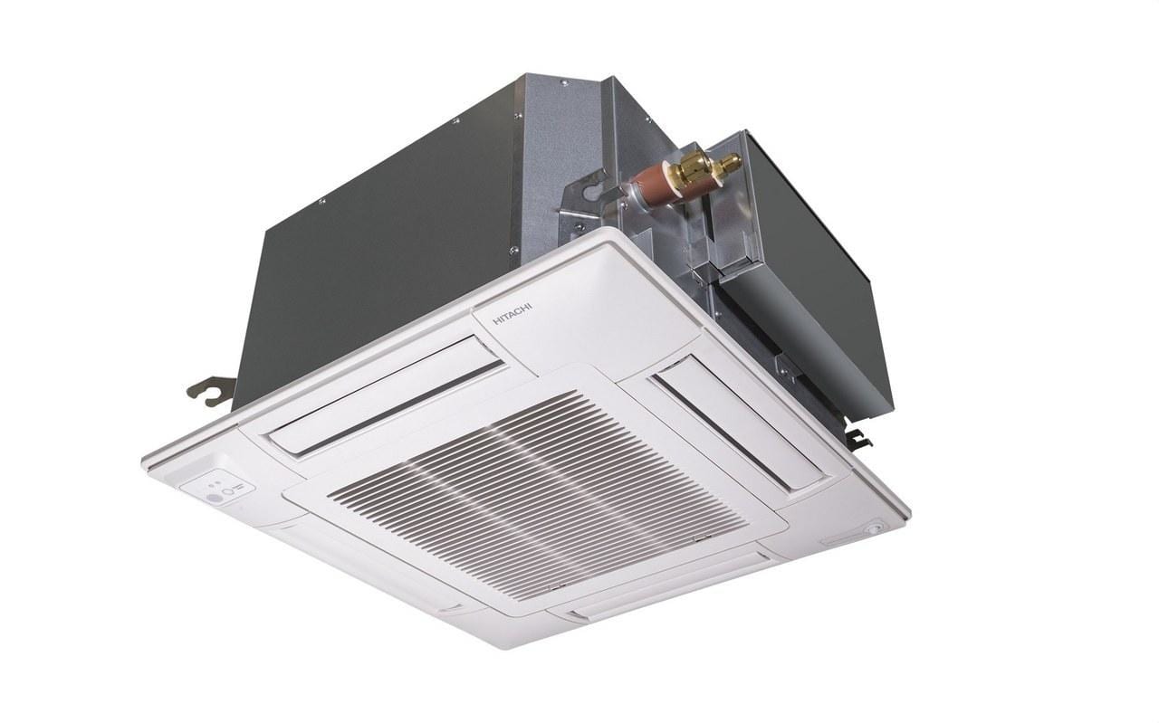 HITACHI - Unidad interior cassette RAI-50RPE 1x1 Light Commercial con panel P-AP56NAMS