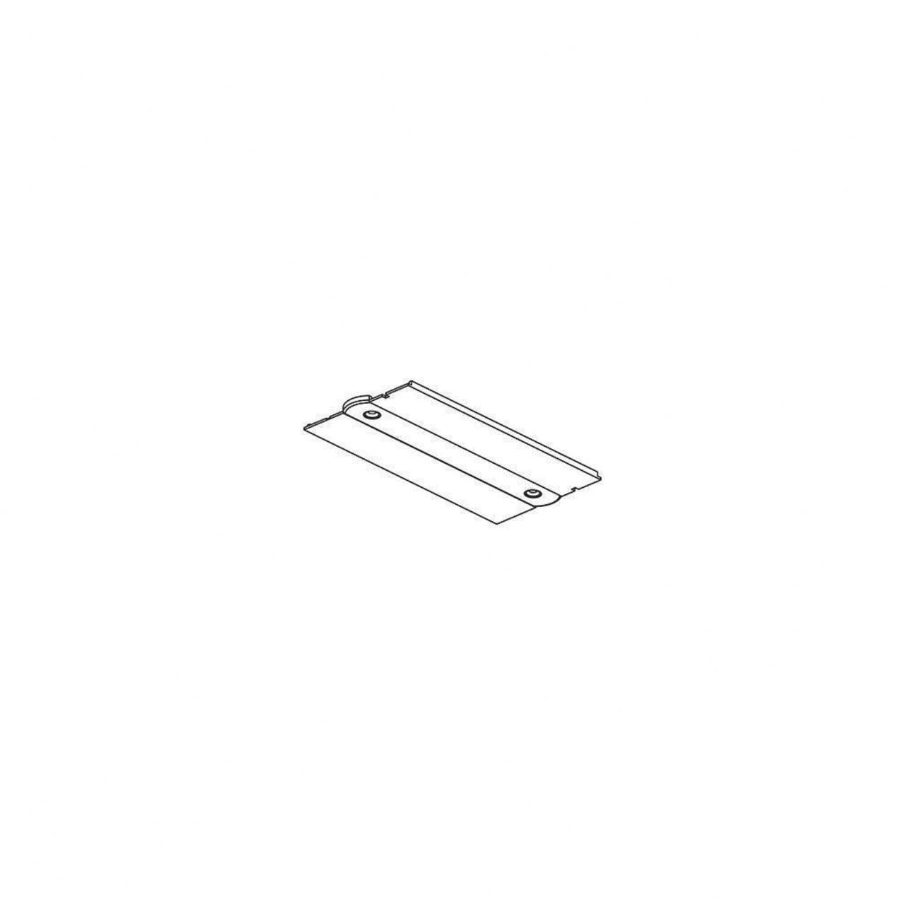 ARKOSLIGHT - CARRIL 230V 1L PLACA DE CUBIERTA NEGRO