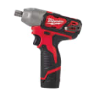 MILWAUKEE - LLAVE DE IMPACTO M12, 1/2", 0-2550RPM, 0-3400IMP,
