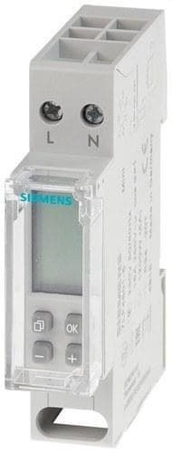 SIEMENS - Interruptor horario digital MINI, 1 canal, programa semanal, 230VAC, 1 módulo