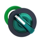 Schneider Electric - Cabeza selector FLUSH luminoso verde 2 posiciones fijas