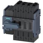 SIEMENS - Seccionador 63A tamaño 1 4 polos frontal izquierdo borne gris