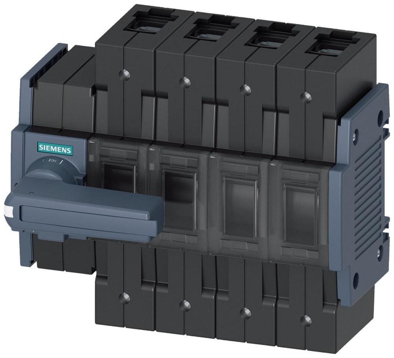 SIEMENS - Seccionador 80A tamaño 2 4 polos frontal izquierdo borne gris