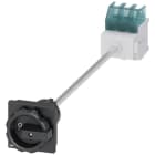 SIEMENS - Interruptor 3LD2 3 polos 32A 4 orificios base negro