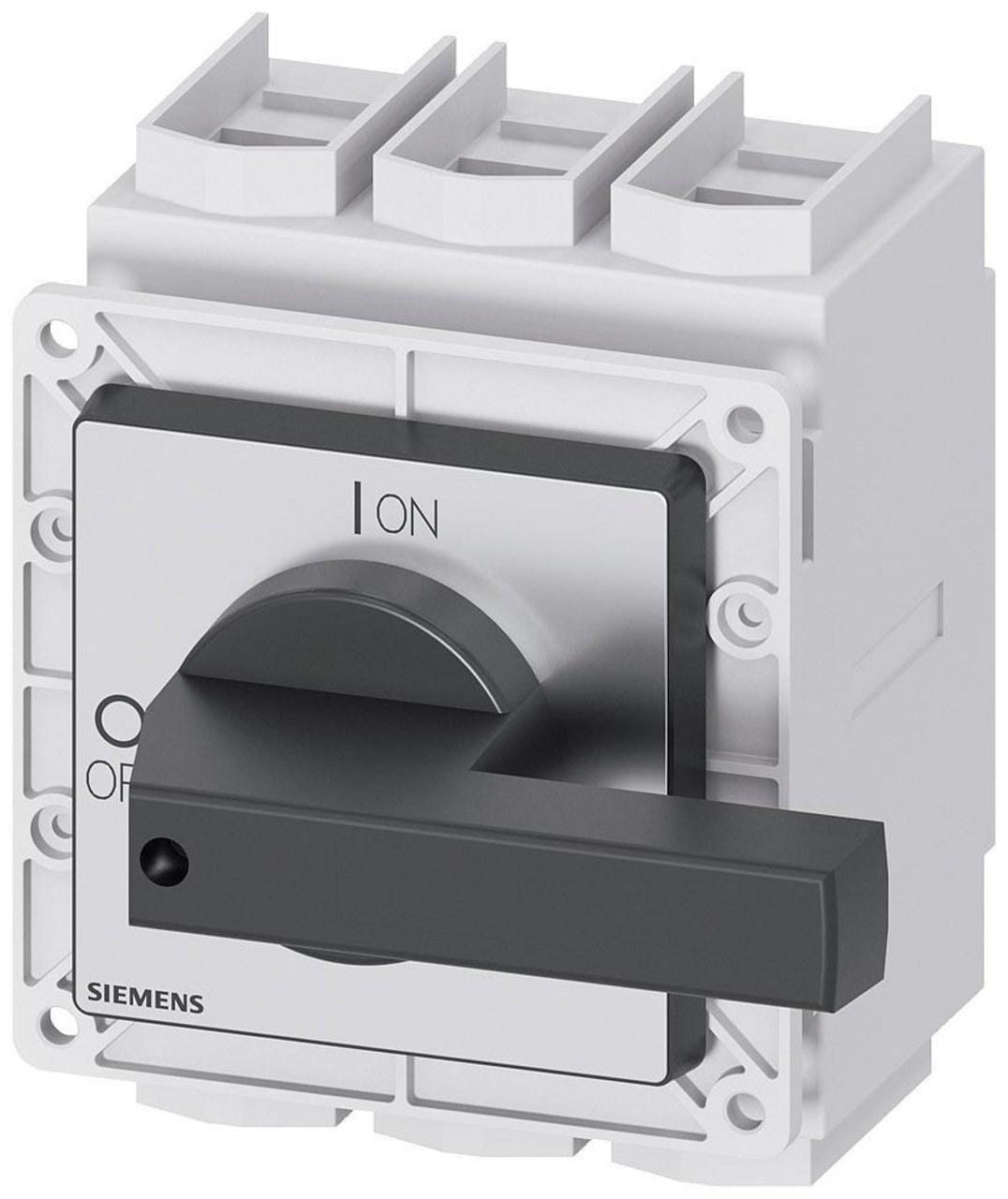 SIEMENS - Interruptor principal 3 polos 160A 400V 75Kw 4 agujeros