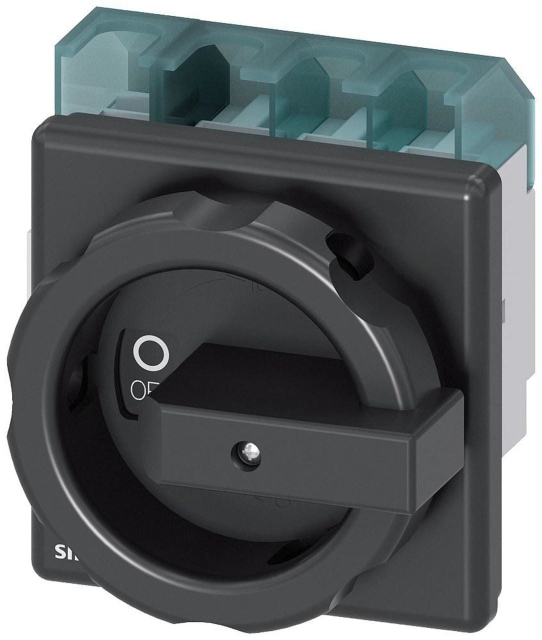 SIEMENS - Interruptor principal parada emergencia 4 polos para AC-23A 22KW