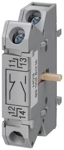 SIEMENS - Bloque contactos auxiliar 1NA+1NC frontal 32A para 3LDX
