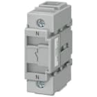 SIEMENS - Cuarto contacto neutro para interruptor 3DL2 3 polos+neutro 4 orificios base