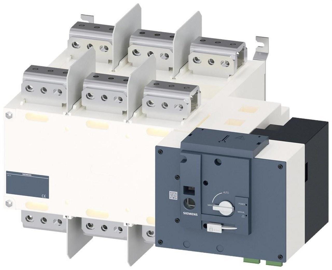 SIEMENS - Conmutador transferencia remoto RTSE 3200A 3 polos