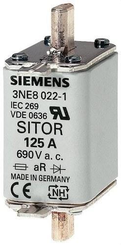 SIEMENS - Fusible SITOR T-00 aR 160A 690V
