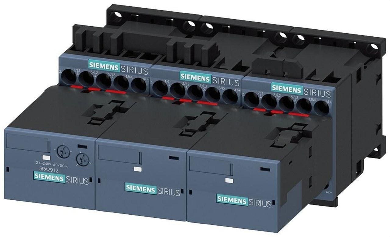 SIEMENS - Aparato estrella triángulo AC3 7,5Kw DC 24V S00 tornillo