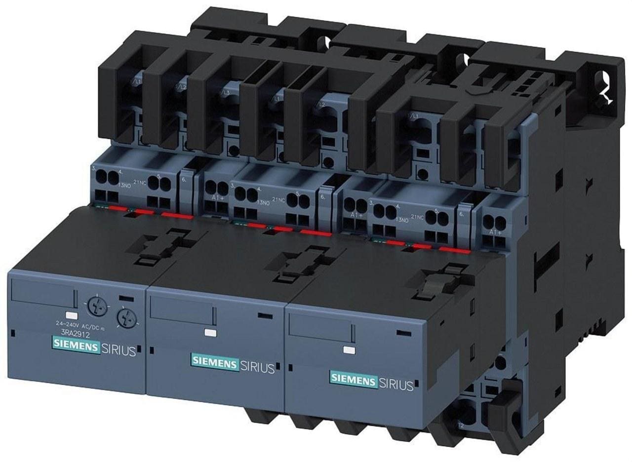 SIEMENS - Aparato estrella triángulo 15-18,5Kw DC 24V S0 resorte