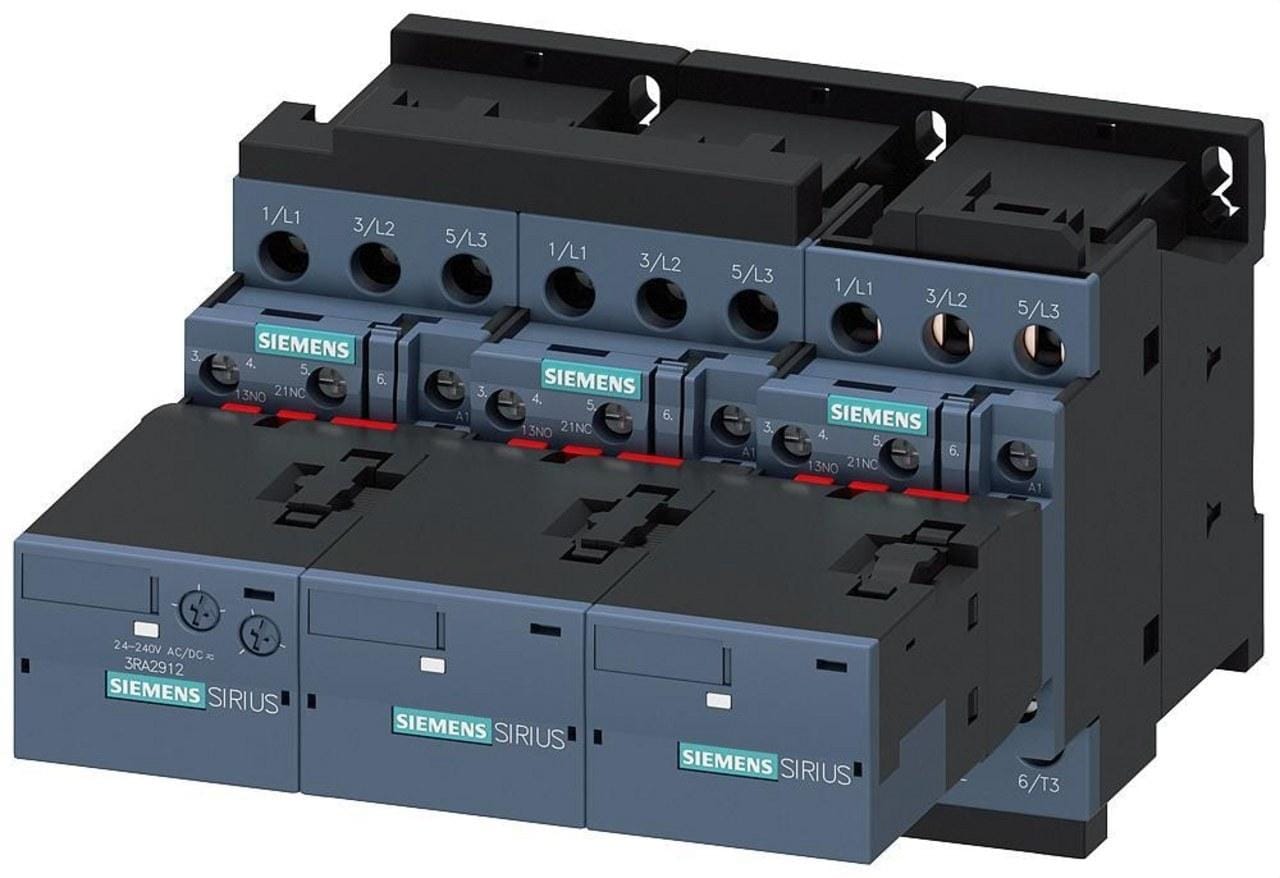 SIEMENS - Aparato estrella triángulo AC3 22Kw AC 230V S0 tornillo