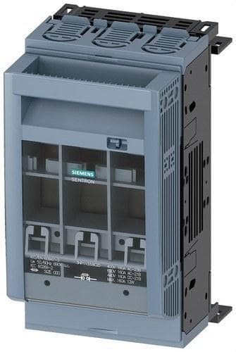 SIEMENS - Interruptor seccionador 3 polos NH00 160A 60mm 6-70mm²