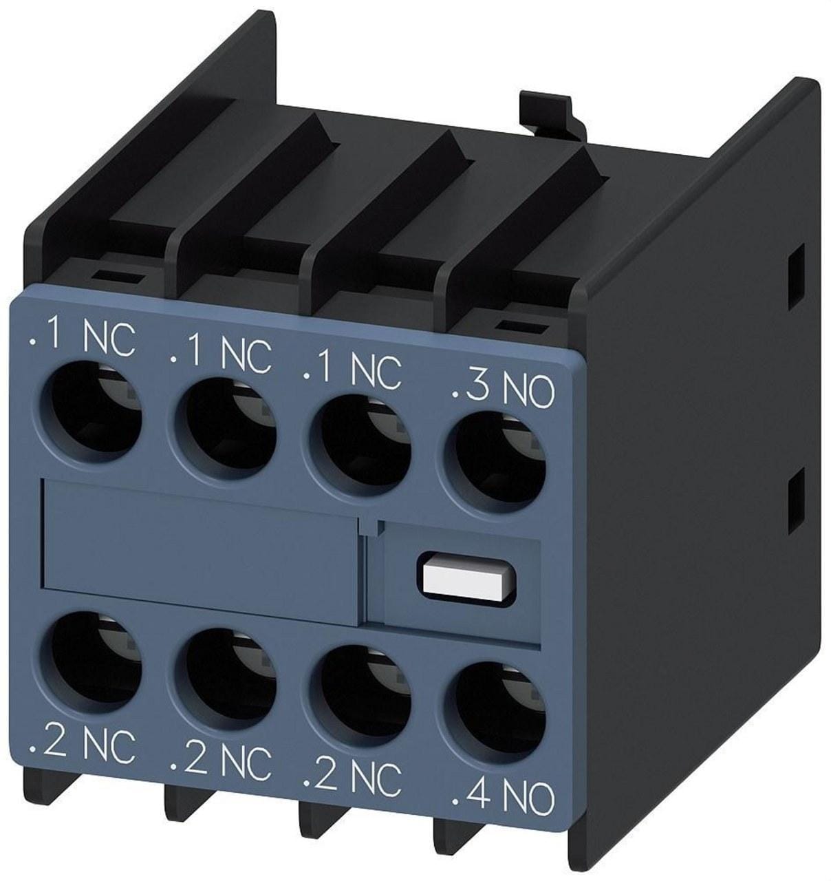 SIEMENS - Contacto auxiliar 1NA+3NC circuito S00-S0 tornillo