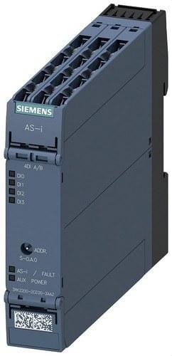 SIEMENS - Módulo AS-I IP20 conexión borne tornillo entrada sensor 3 hilos