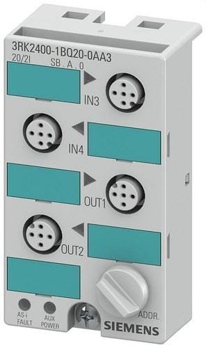 SIEMENS - Módulo compacto K45 esclavo A/B digital 2S/2E M12