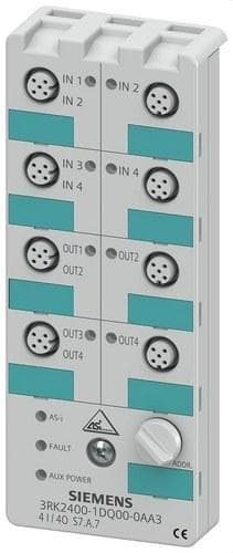 SIEMENS - Módulo compacto AS-IK60 IP67 digital PNP 200mA M12