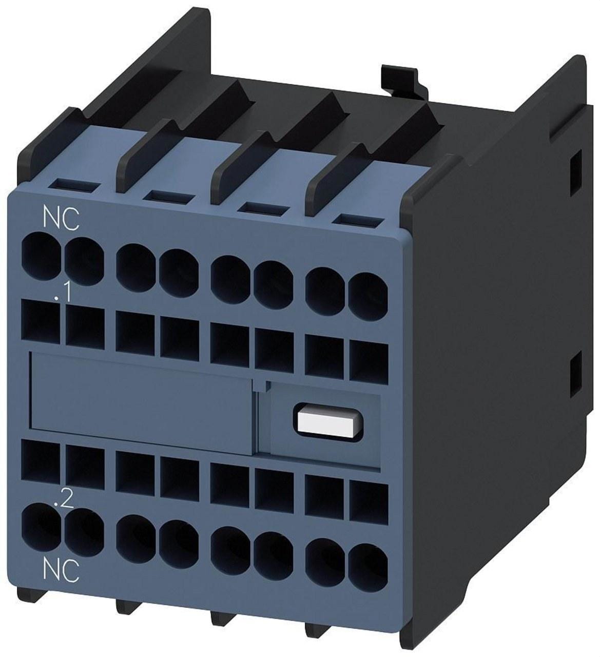 SIEMENS - Contacto auxiliar 1NC circuito 1NC S00-S0 resorte